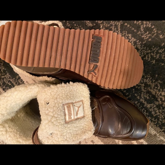 Rare Chocolate Brown Puma Boots - Picture 5 of 7